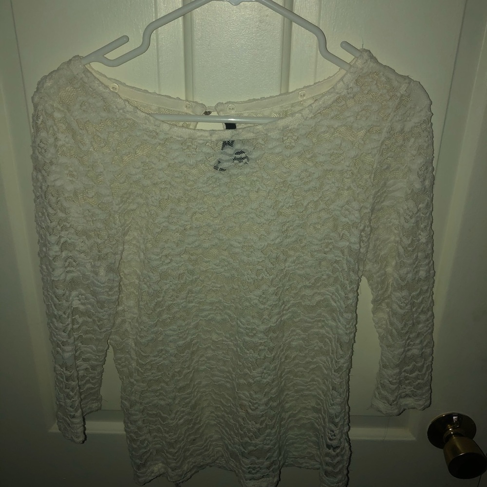 Fitted Lace Top